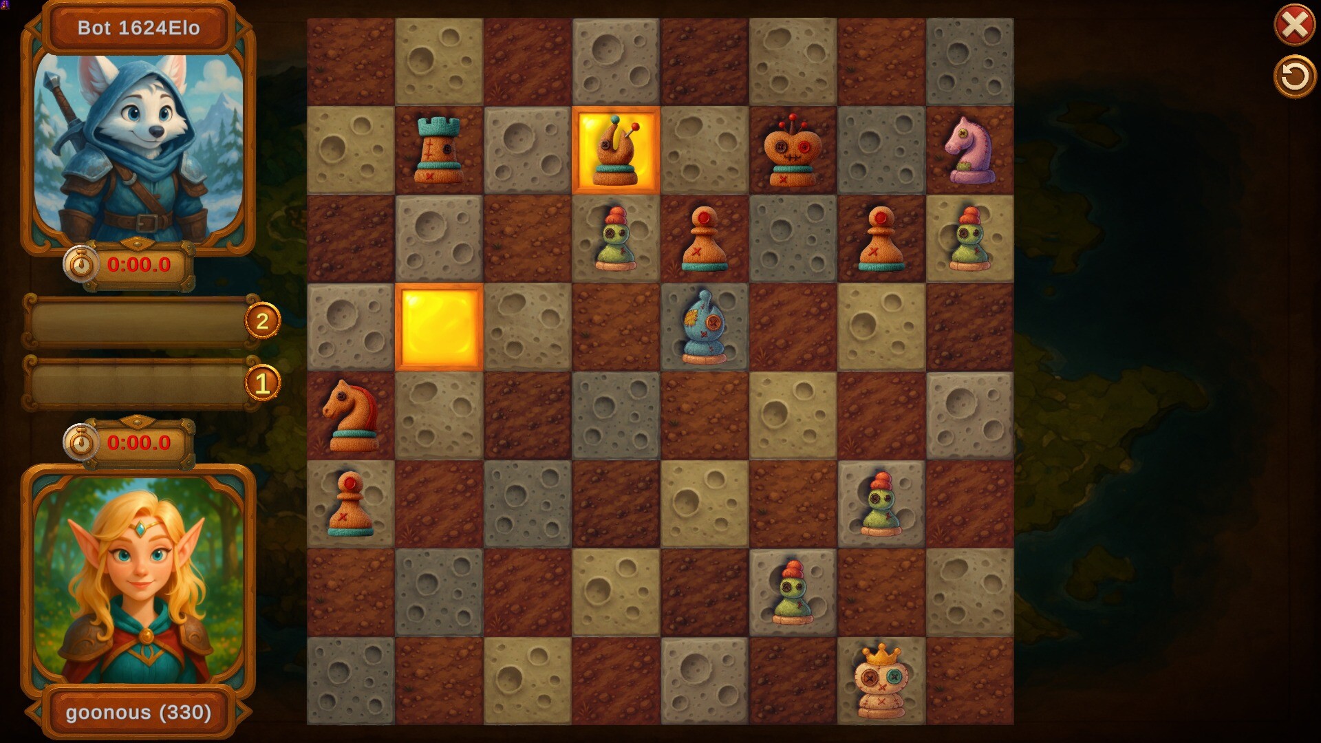 Choc Tactic 4 Chess Master - Voodoo Legends PC gameplay screenshot 6 of 6