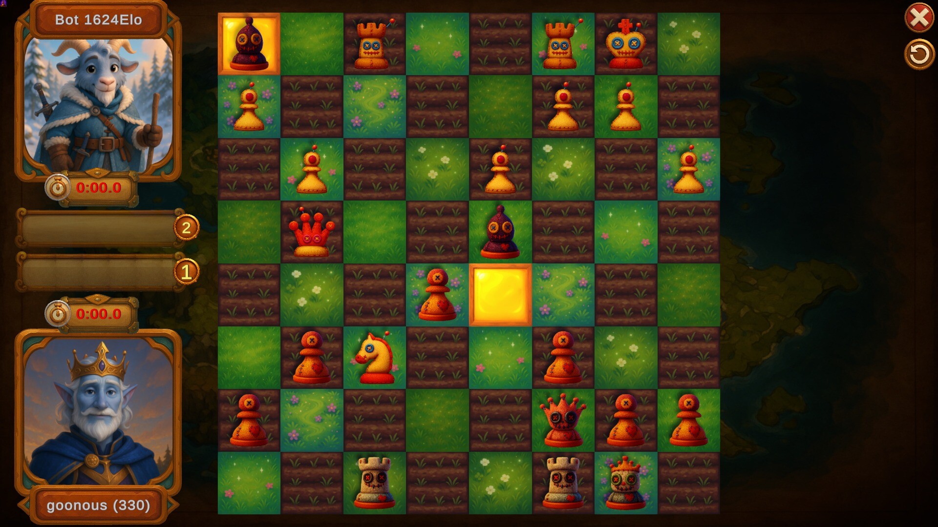 Choc Tactic 4 Chess Master - Voodoo Legends Screenshot Thumbnail 4