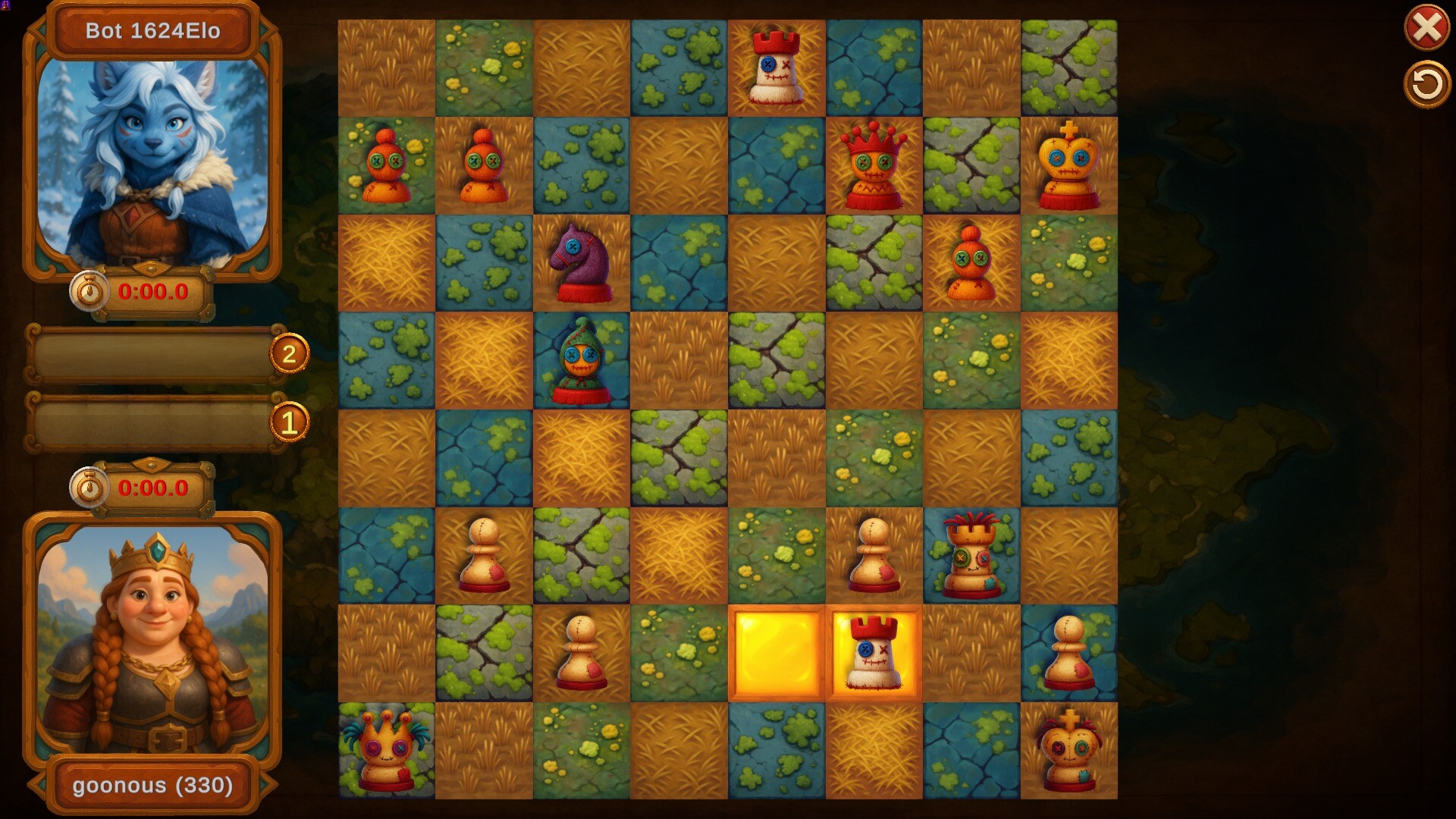 Choc Tactic 4 Chess Master - Voodoo Legends Screenshot Thumbnail 2