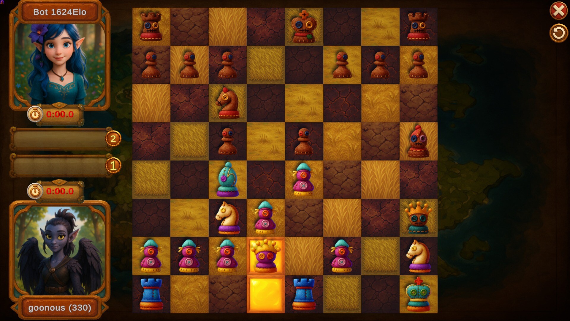 Choc Tactic 4 Chess Master - Voodoo Legends Screenshot Thumbnail 3