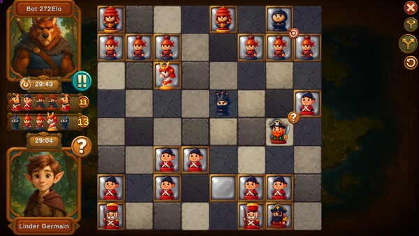 Choc Tactic 4 Chess Master - Bullet League screenshot 4