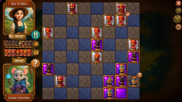 Choc Tactic 4 Chess Master - Bullet League screenshot 3
