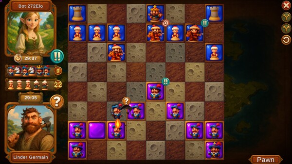 Choc Tactic 4 Chess Master - Bullet League screenshot 7