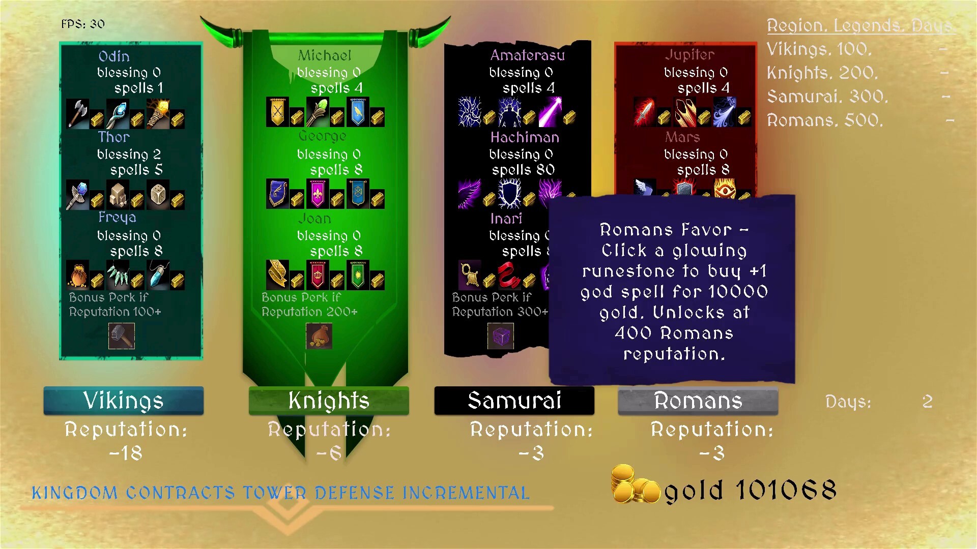 Kingdom Contracts Tower Defense Incremental screenshot 2