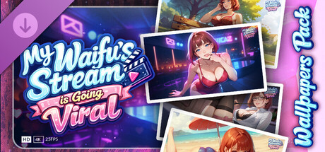 My Waifu's Stream is Going Viral ‼️😳 - Wallpapers Pack 🔞 banner image
