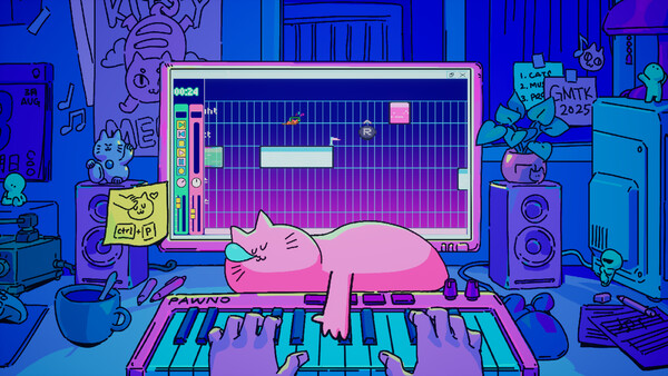 Screenshot 4 of Meowsic - final gameplay screenshot