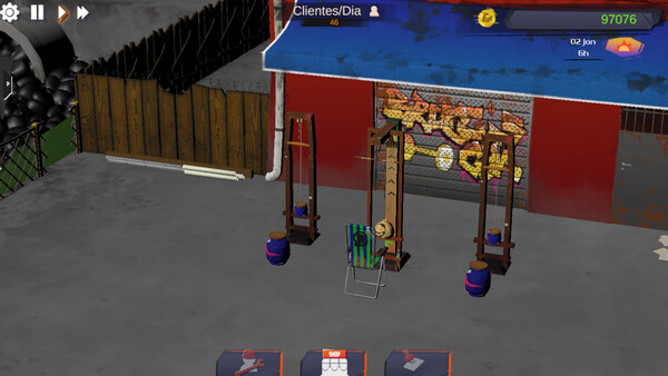 Screenshot 3 of Bruce's Gym - more gameplay footage