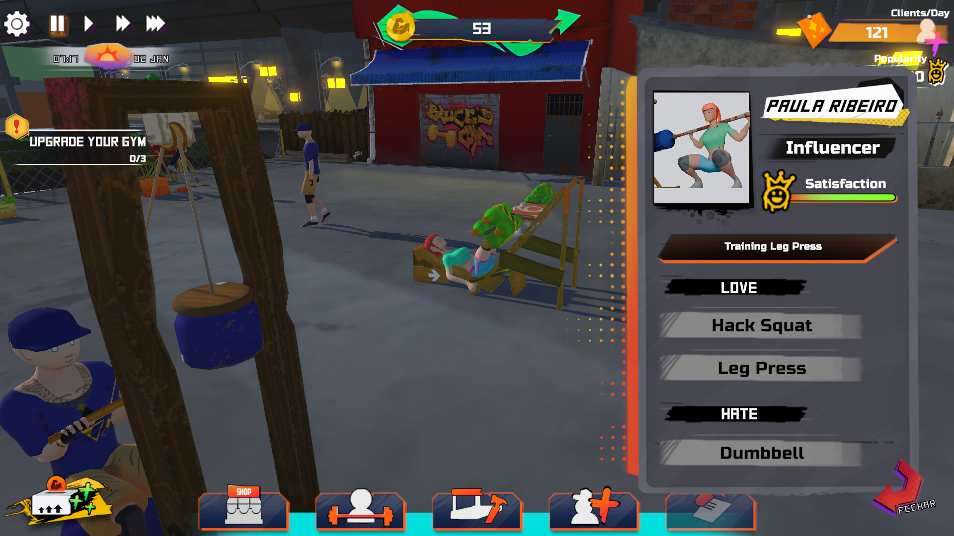 Bruce's Gym screenshot 5