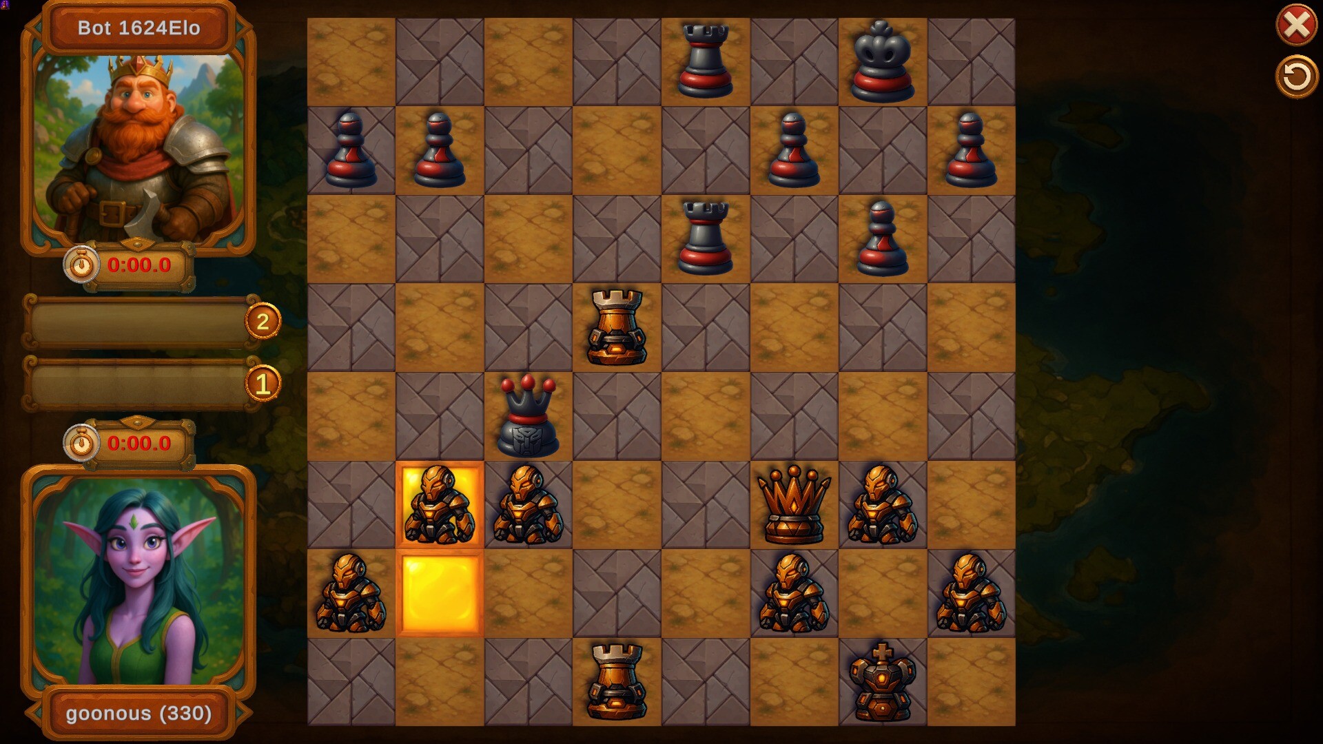 Choc Tactic 4 Chess Master - Technologia PC gameplay screenshot 6 of 6