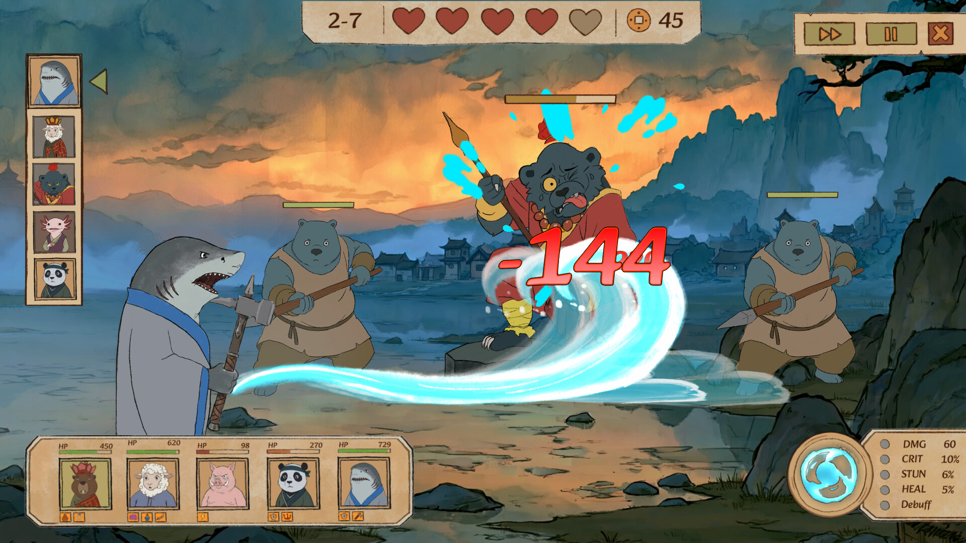 Monk & The Misfit Monsters — gameplay screenshot 1