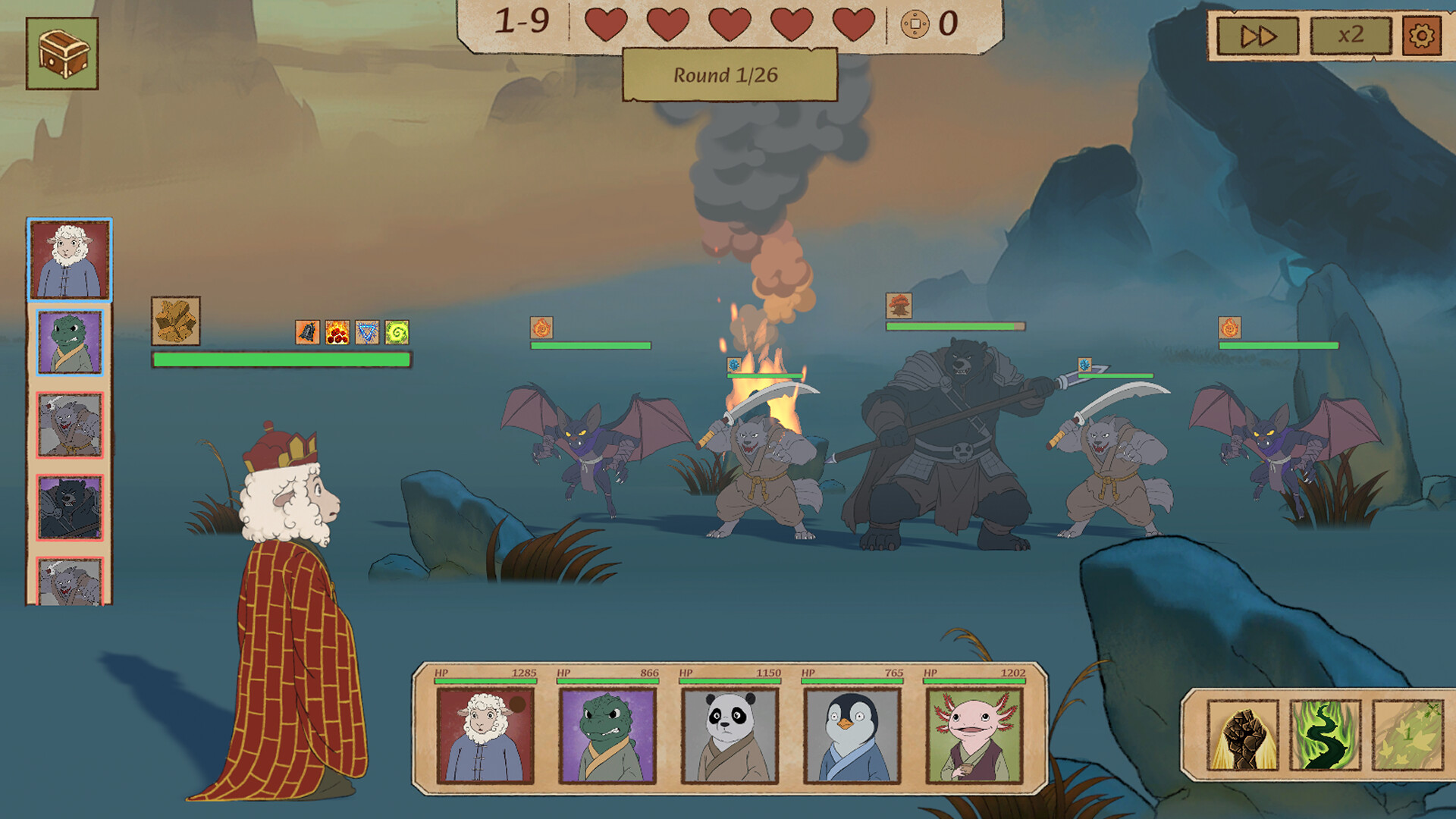 Monk & The Misfit Monsters screenshot 1