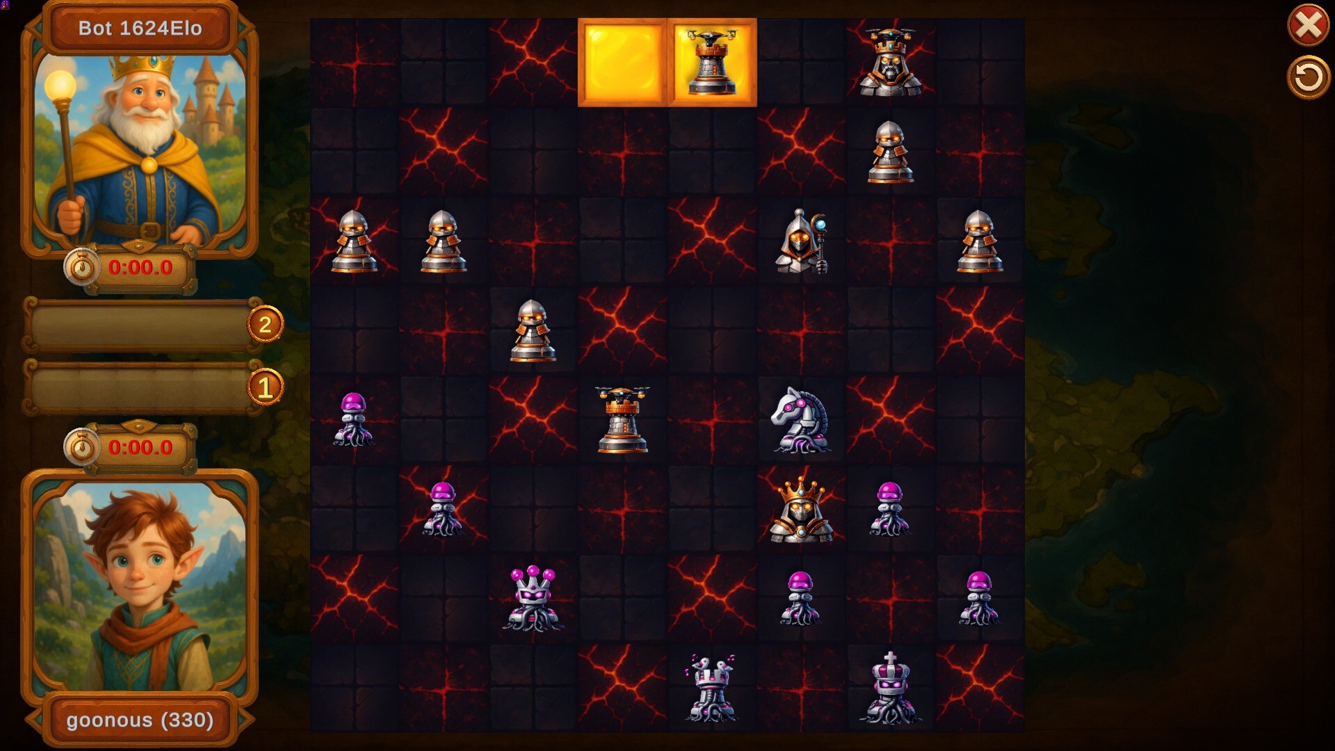 Choc Tactic 4 Chess Master - Realm King Screenshot Thumbnail 2