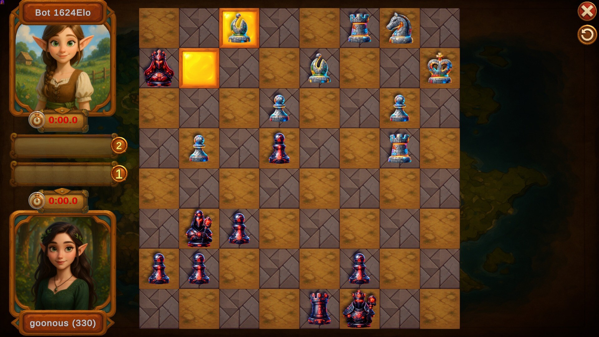 Choc Tactic 4 Chess Master - Realm King Screenshot Thumbnail 4