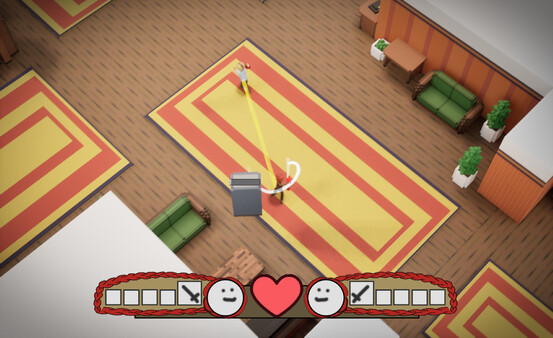 Screenshot of Couples Therapy gameplay showing in-action mechanics