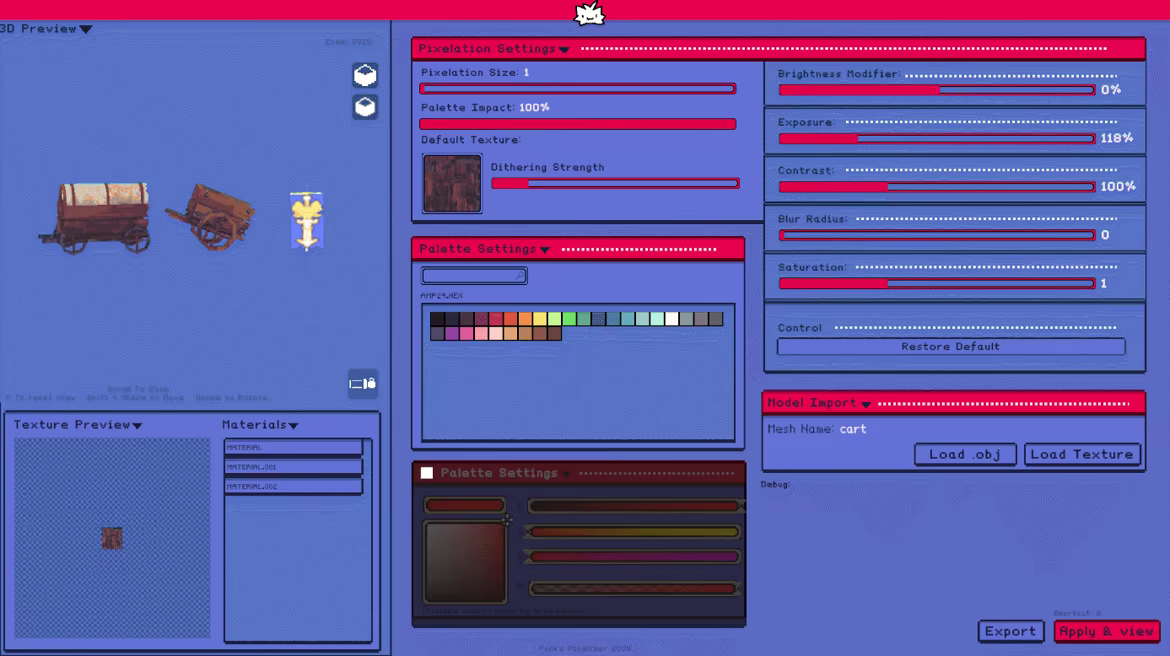 Puck's Pixelizer video 3