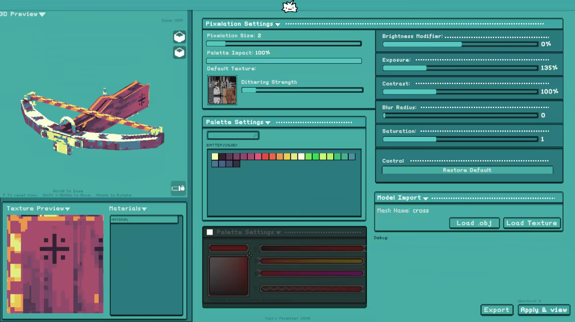 Puck's Pixelizer video 2