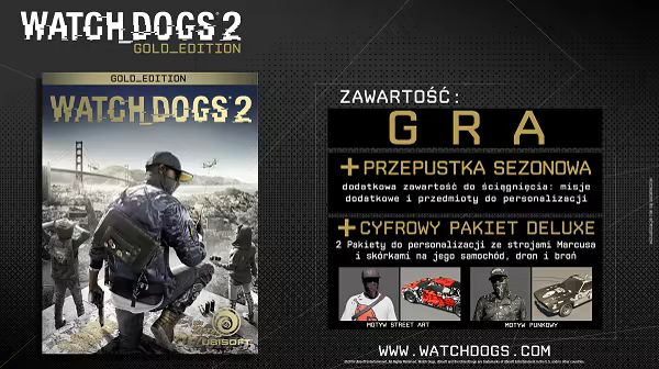 Watch Dogs 2 Gold Edition cover