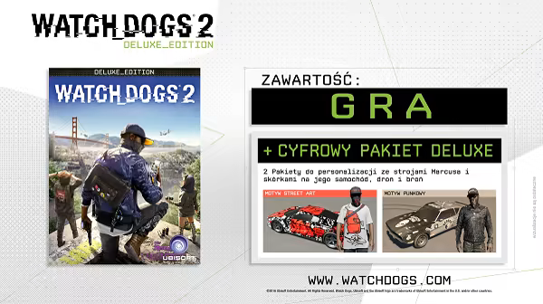 Watch Dogs 2 Deluxe Edition cover