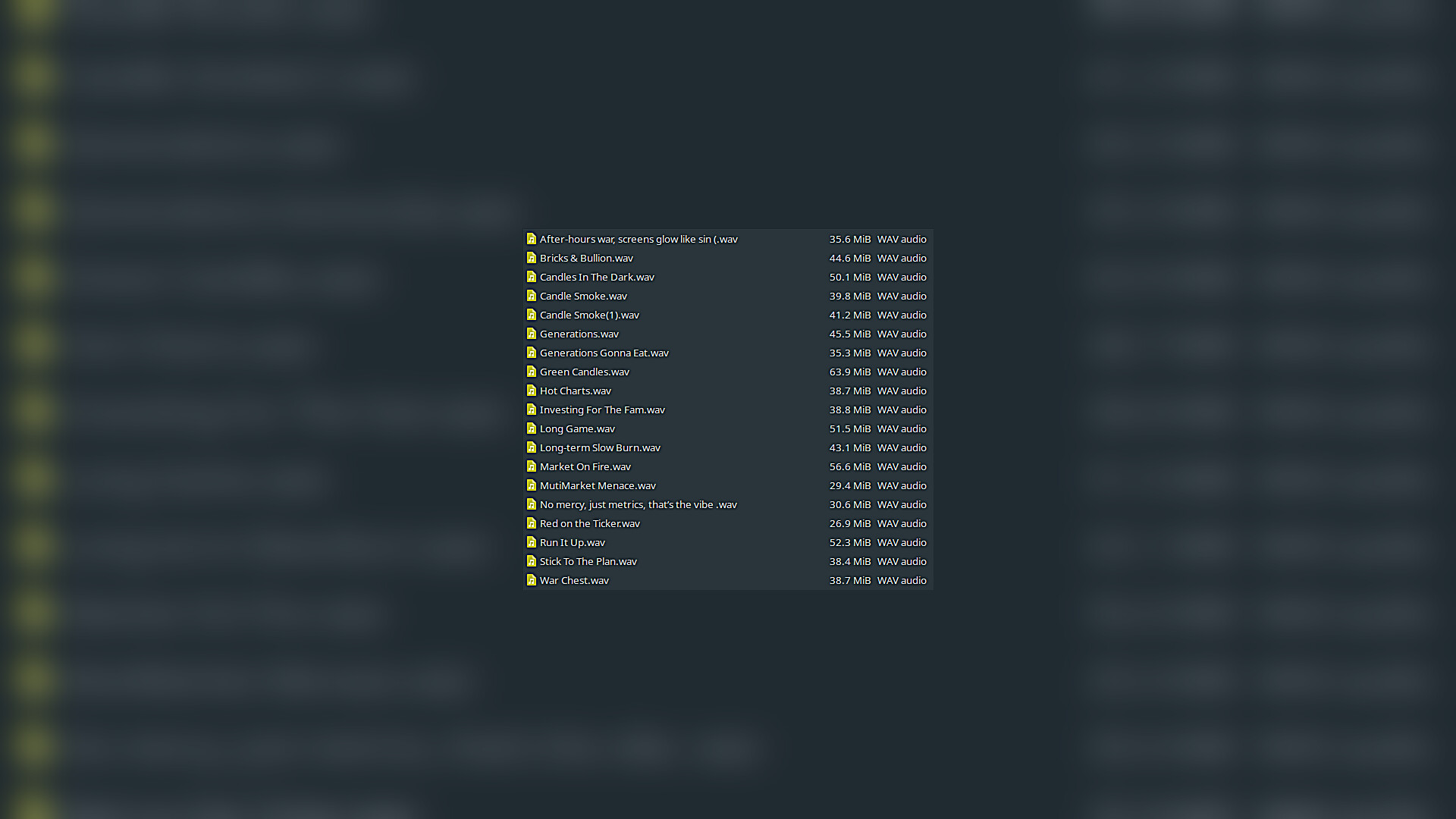 Market Mayhem Soundtrack Featured Screenshot #1