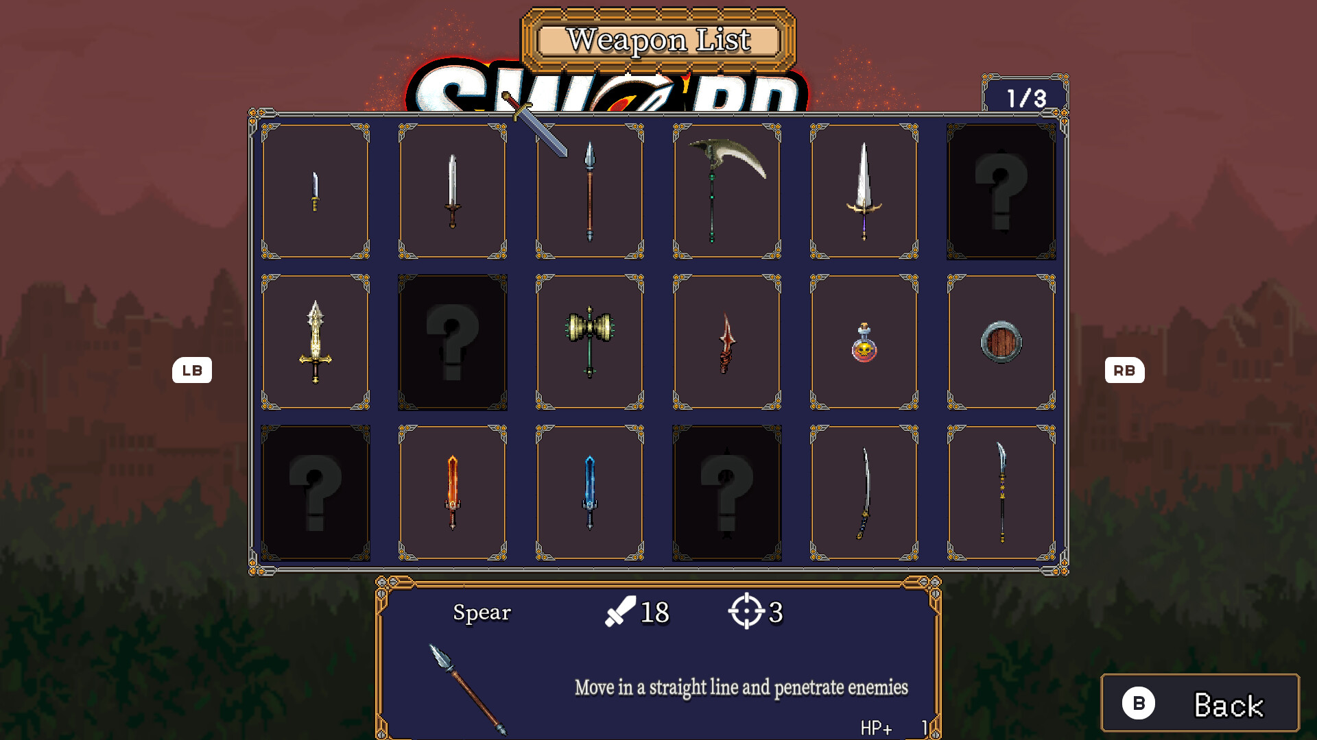 SWORD FLINGER screenshot #6