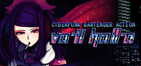 Steam header art for VA-11 Hall-A: Cyberpunk Bartender Action