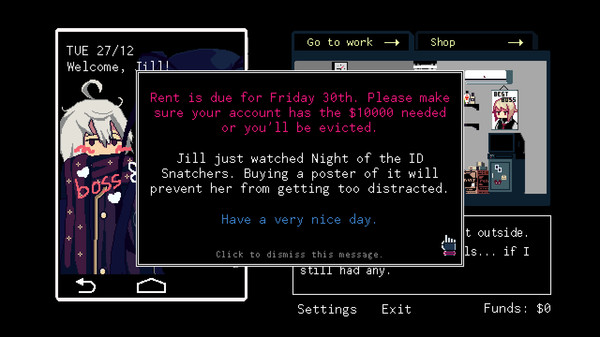 VA-11 Hall-A: 赛博朋克酒保行动-游戏截图