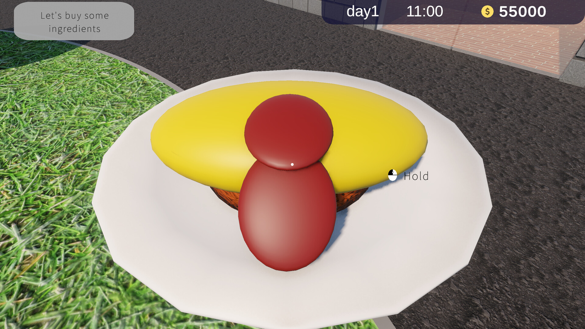 Omelet Rice Shop Simulator screenshot