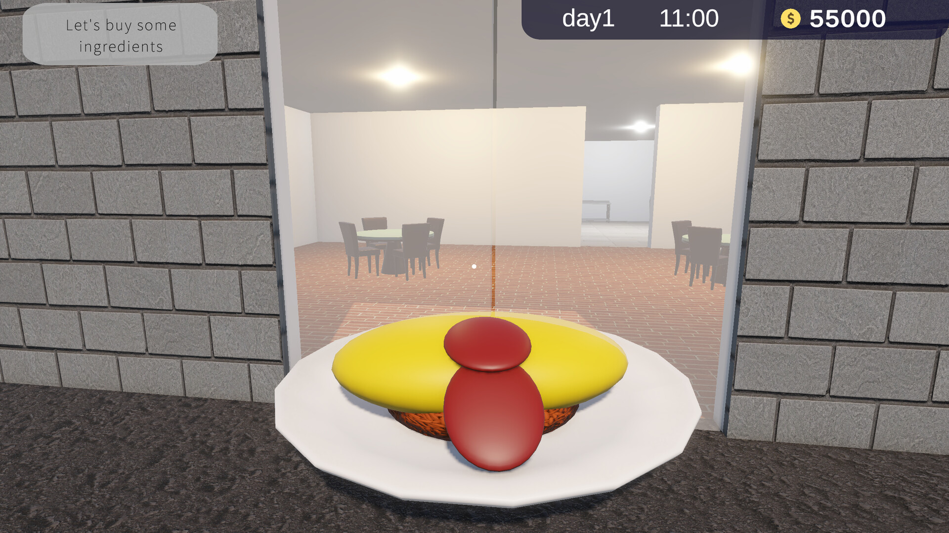Omelet Rice Shop Simulator screenshot 3
