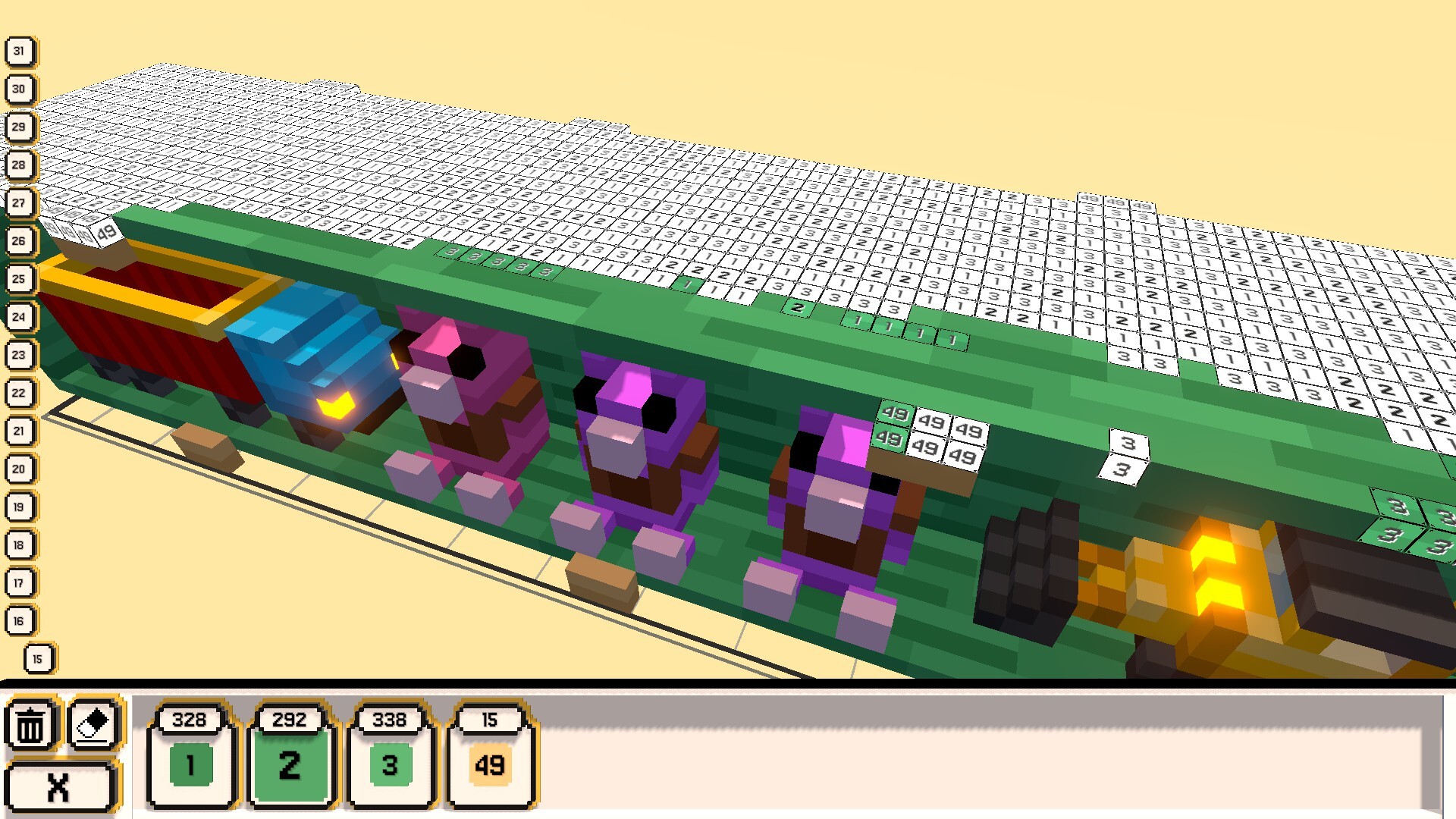 Coloring Voxels - Toy Store Pack Featured Screenshot #1