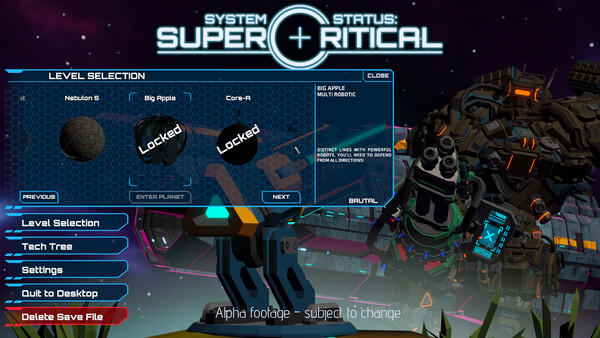 System Status: SuperCritical — 10