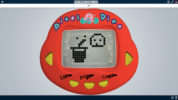 Screenshot 4 of Remagotchi - final gameplay screenshot