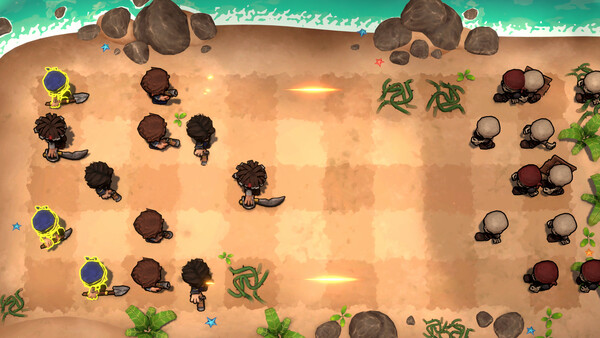 Screenshot of Skully Seas gameplay showing in-action mechanics