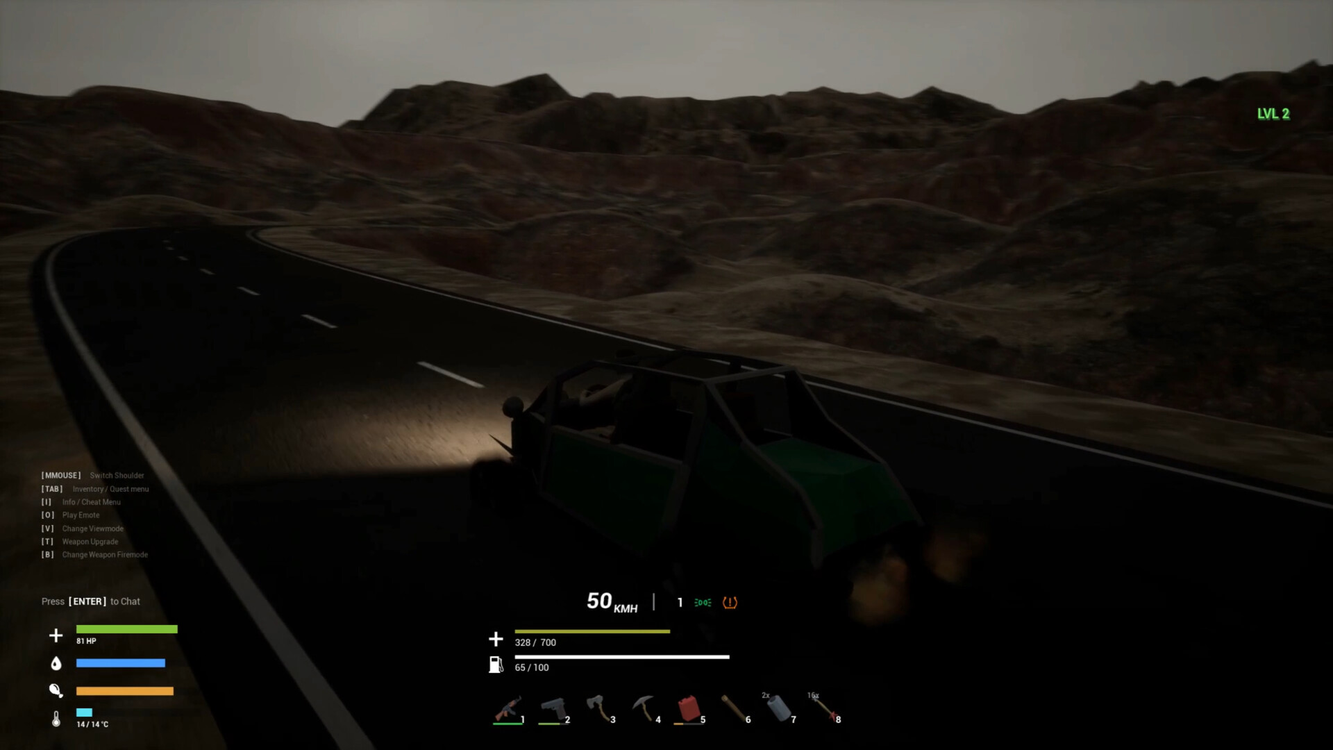 The Long Drive Badland Featured Screenshot #1