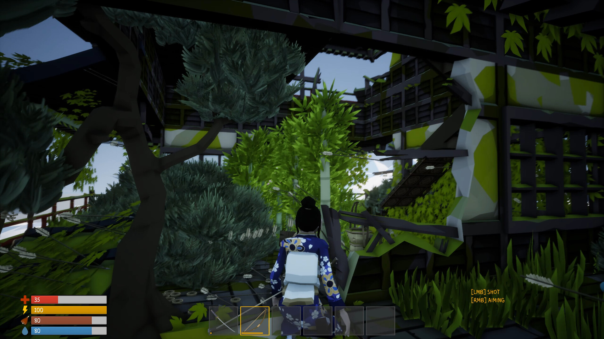 SurrounDead Poly ‌Japan Sakura screenshot #6