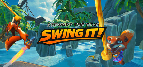 Stewart The Fox: Swing it! header art