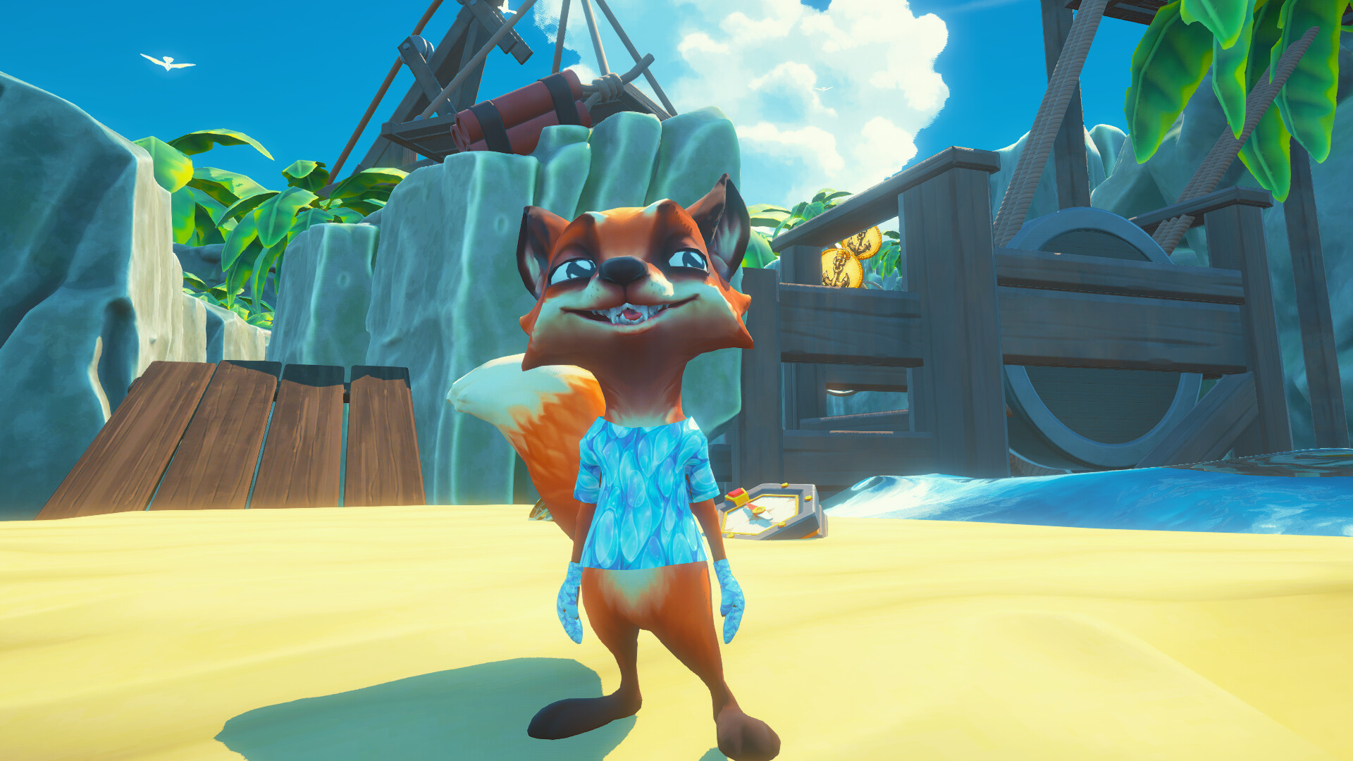 Stewart The Fox: Swing it! screenshot 2