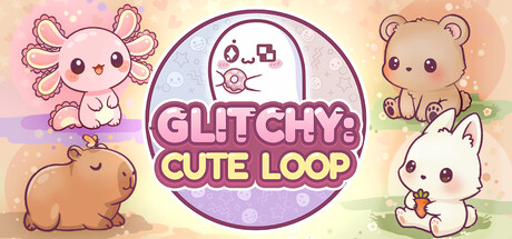 Steam cover for Glitchy: Cute Loop.