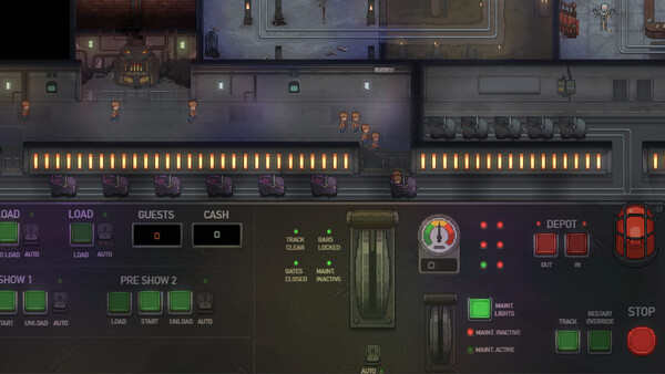 Screenshot 2 of Scream Operator: Haunted House Manager - additional gameplay view