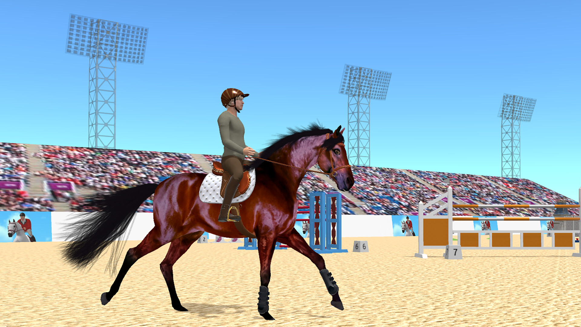 Jumpy Horse Show Jumping screenshot #1