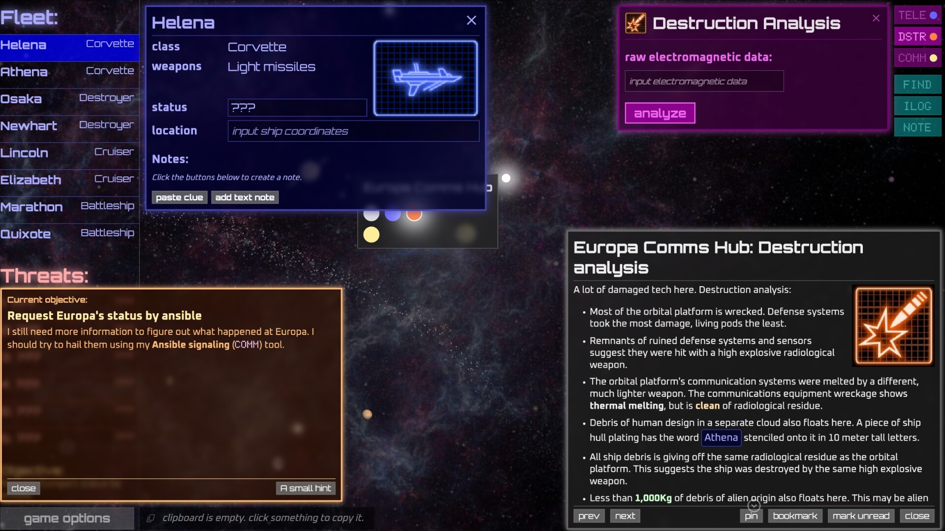 Intelligence screenshot #5