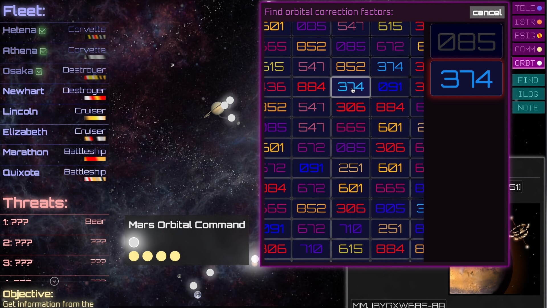 Intelligence screenshot #3