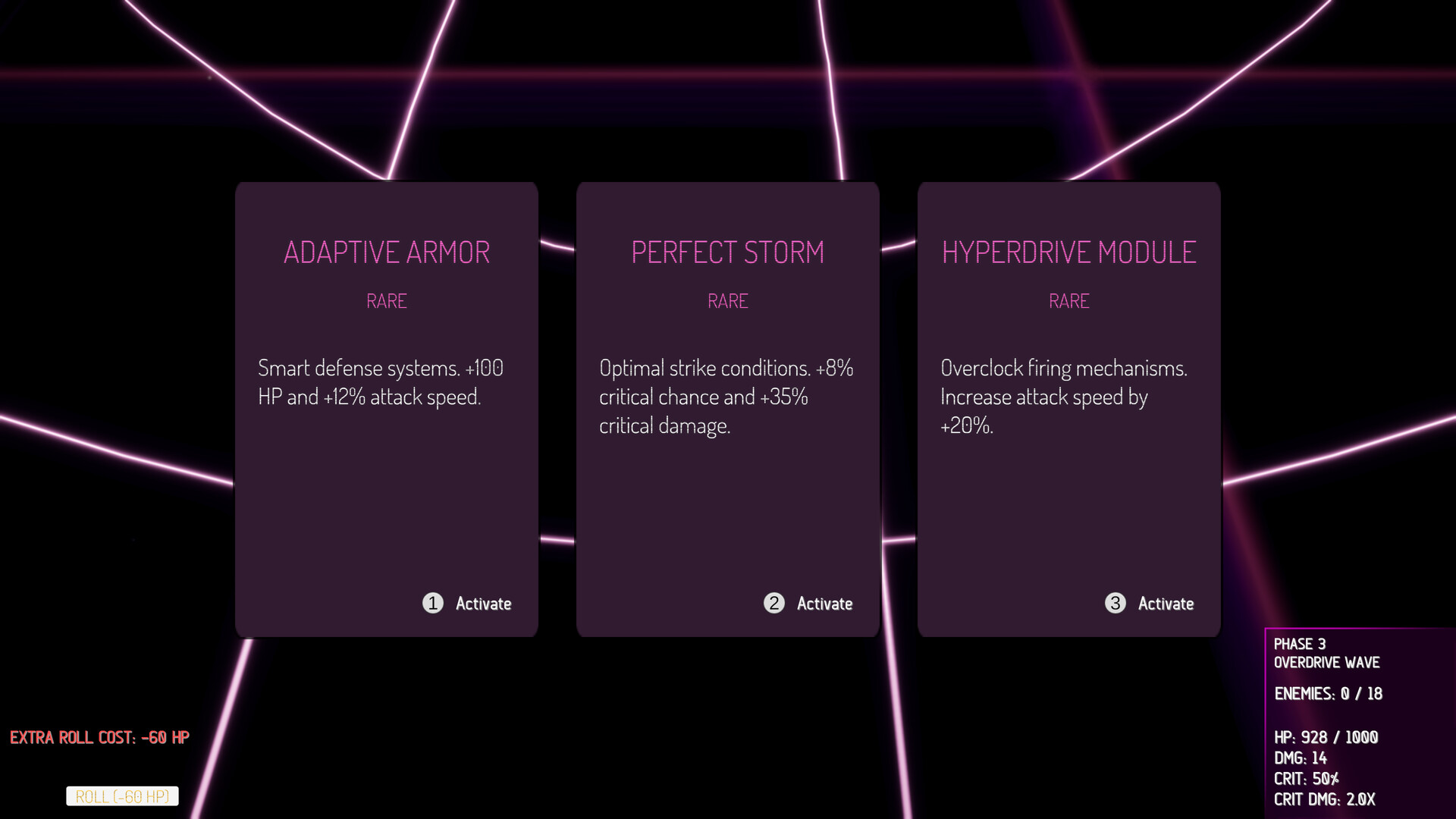 Synthwave Dice TD screenshot #1