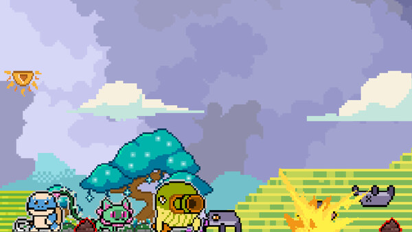 Screenshot of Winmon: Prologue gameplay showing in-action mechanics