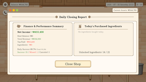 Gunja Tteokbokki game for Linux 1