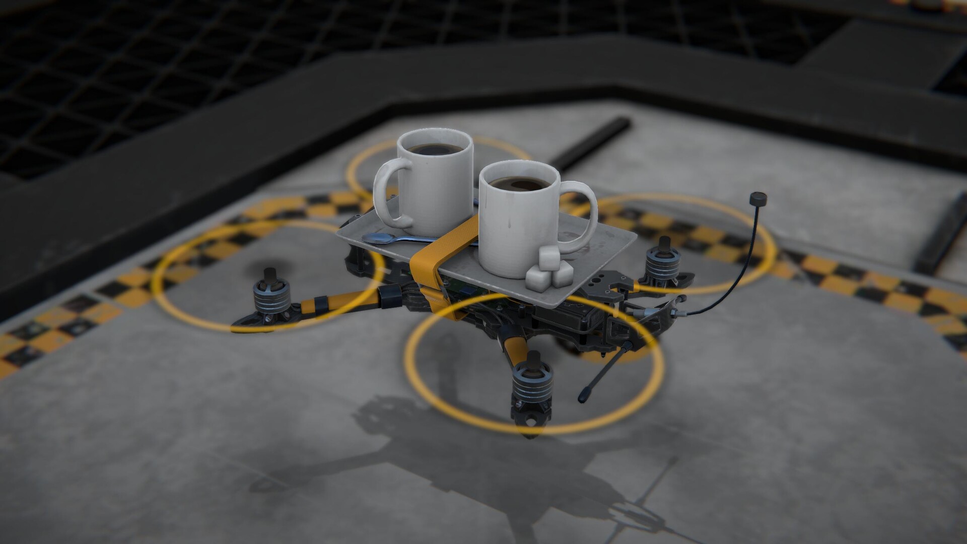 Drone Simulator VR: Caffeine Carrier