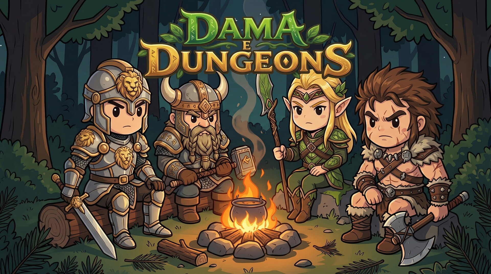 Dama e Dungeons: 2D screenshot #7