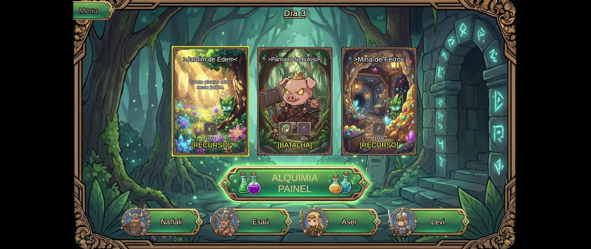 Dama e Dungeons: 2D screenshot #5