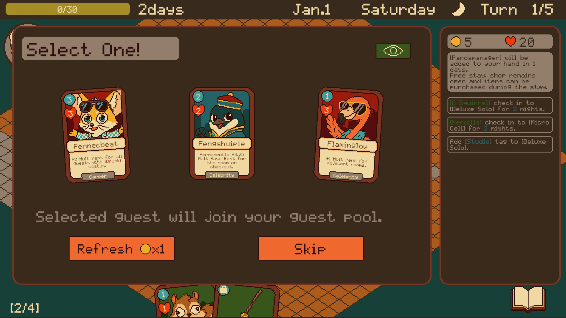 Overbooked screenshot #2