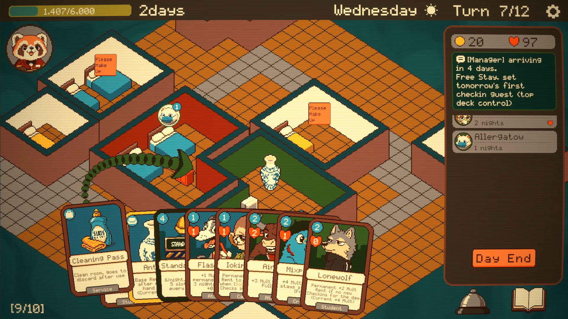 Overbooked screenshot #2