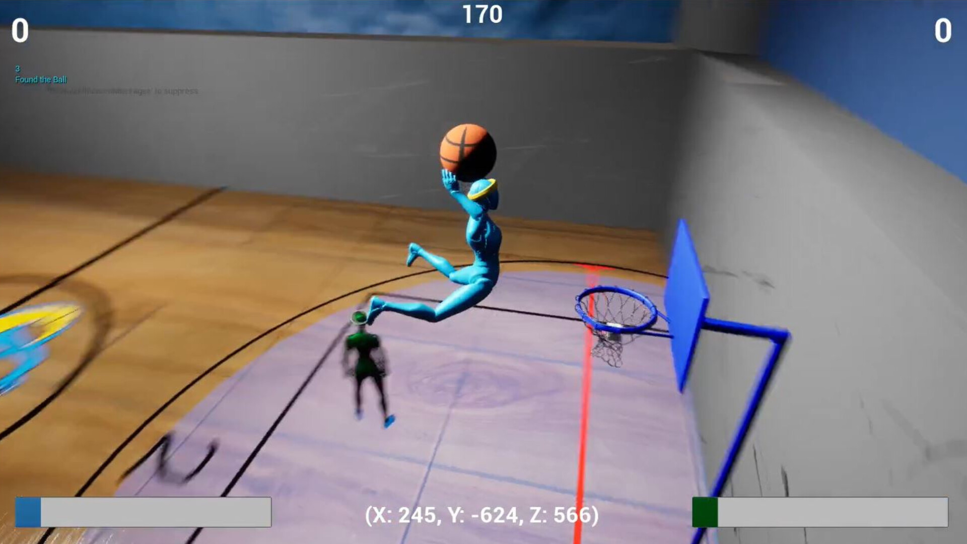 Robot Basketball League screenshot 1
